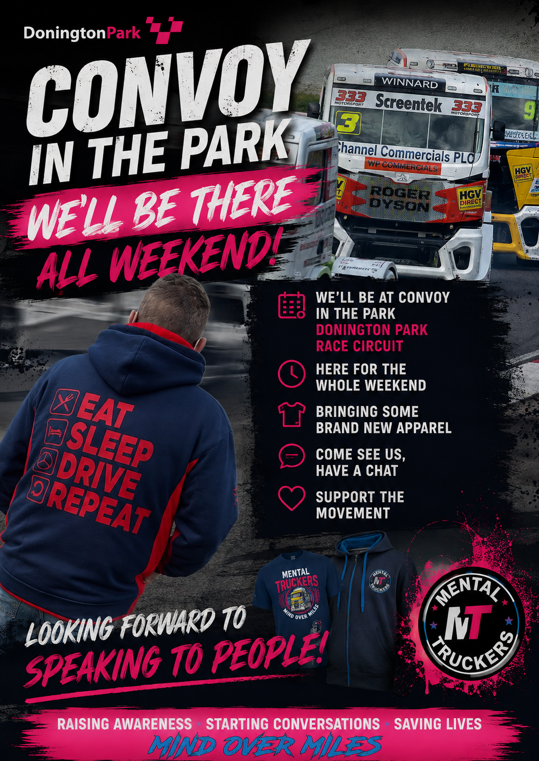 🚛 WE'RE HEADING TO DONINGTON TRUCK RACE THIS WEEKEND! 🏁